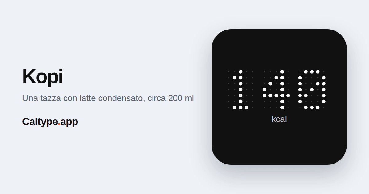 Condividi: Kopi