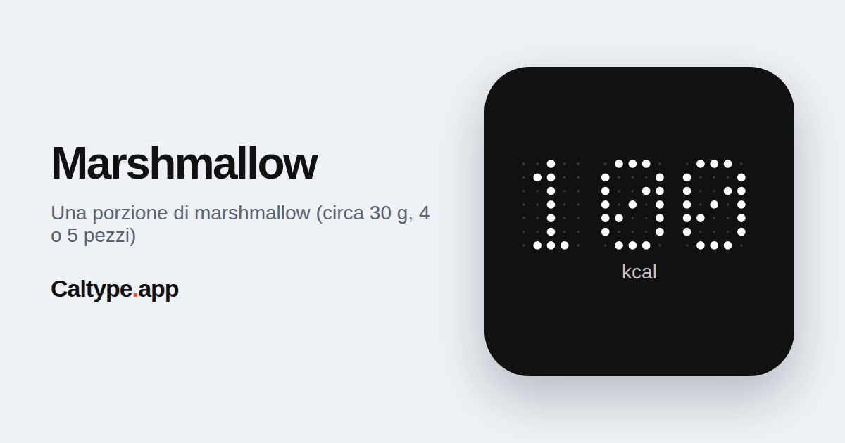 Condividi: Marshmallow