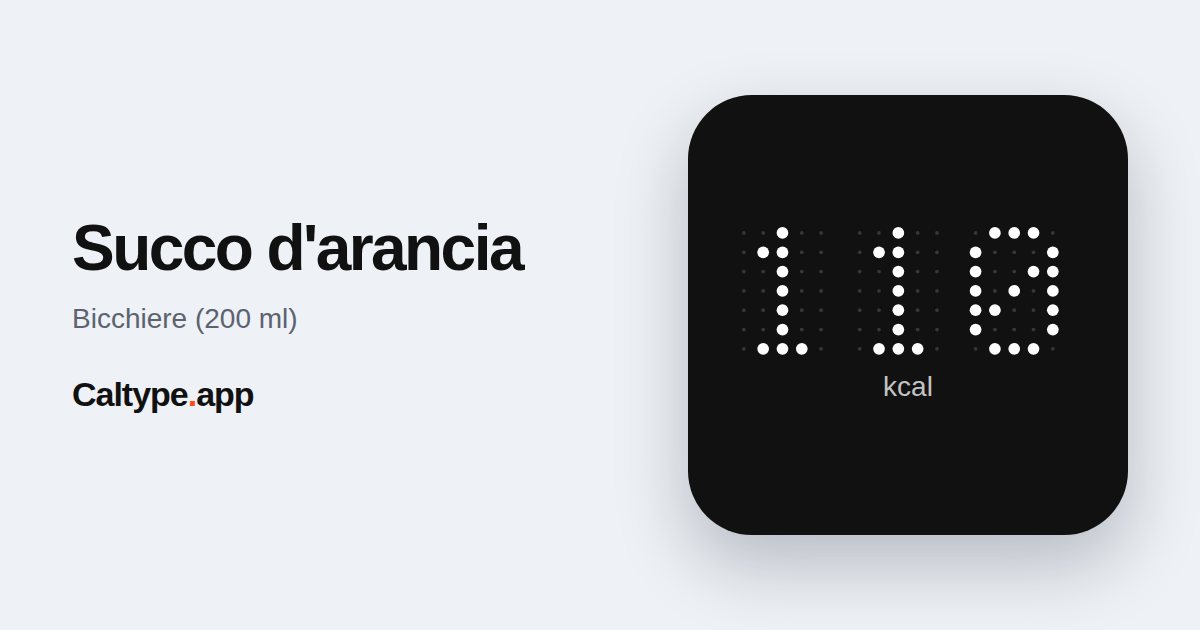 Condividi: Succo d'arancia
