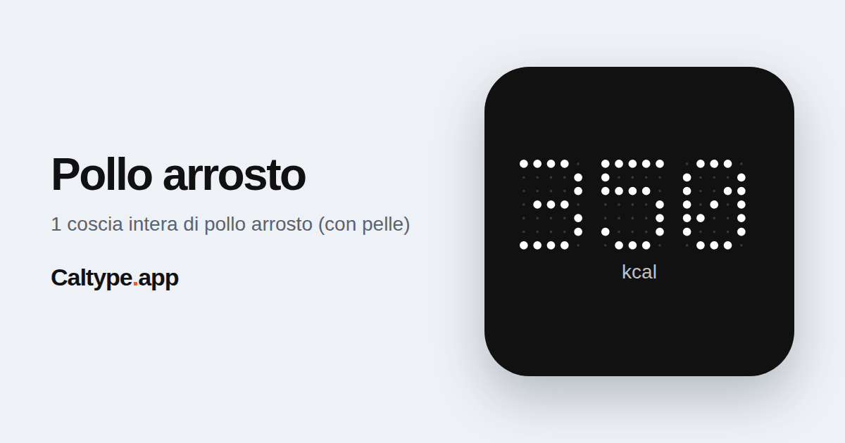 Condividi: Pollo arrosto