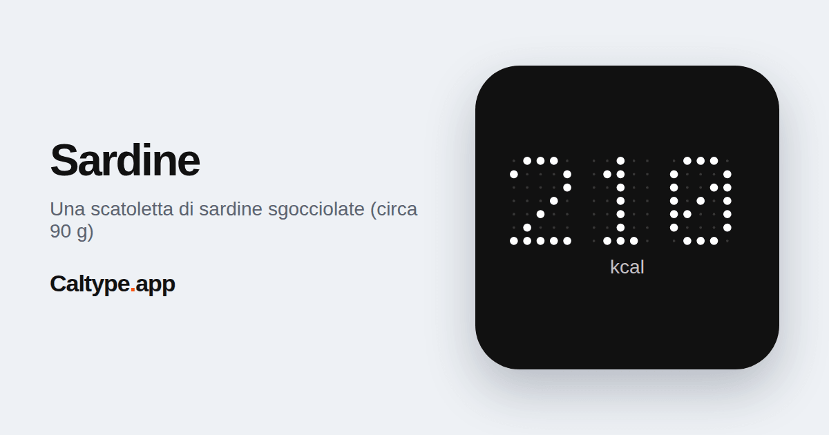 Condividi: Sardine