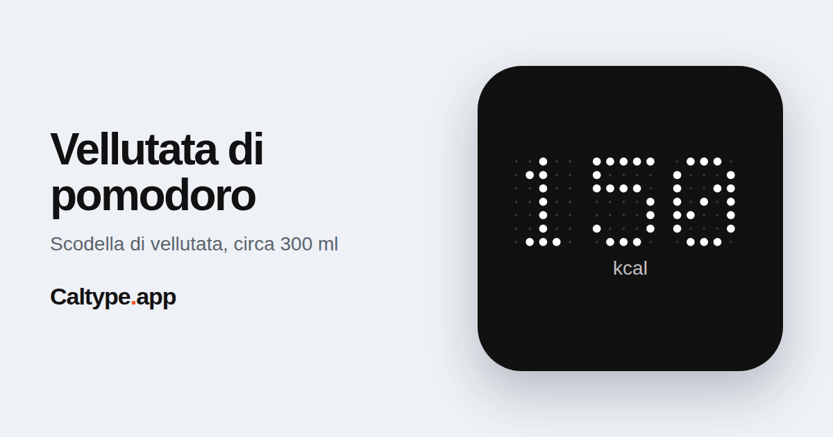 Condividi: Vellutata di pomodoro