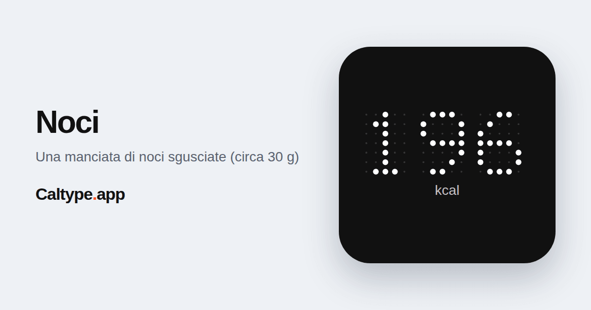 Condividi: Noci