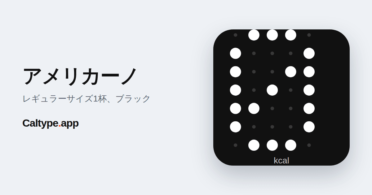 シェア: アメリカーノ