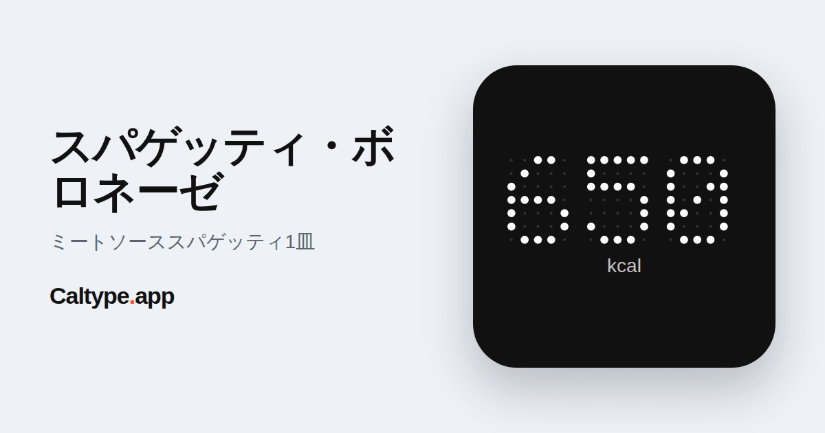 シェア: スパゲッティ・ボロネーゼ