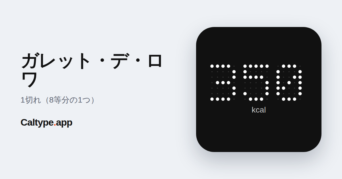 シェア: ガレット・デ・ロワ