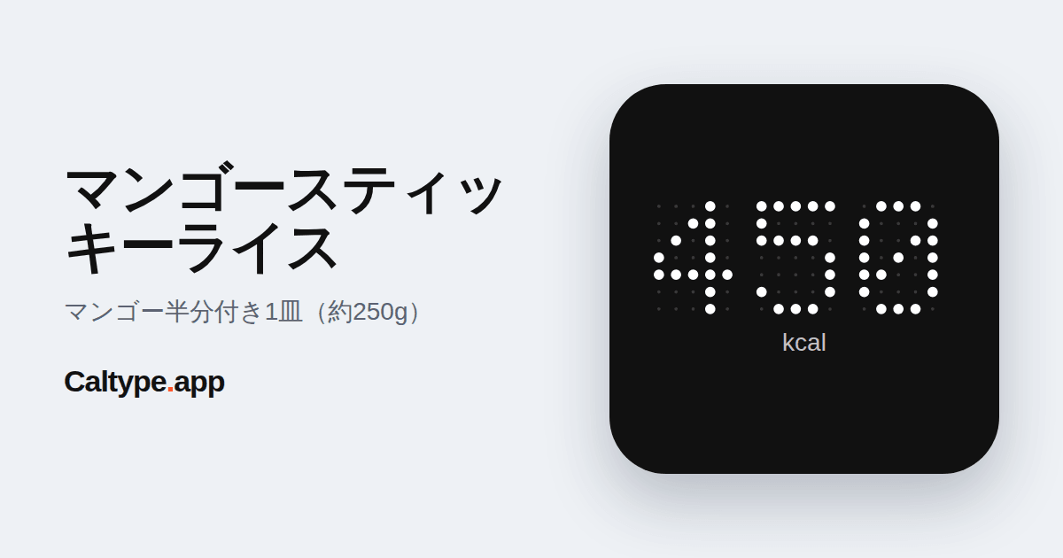 シェア: マンゴースティッキーライス