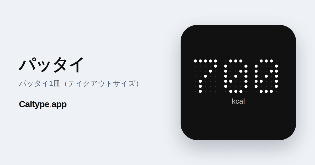シェア: パッタイ