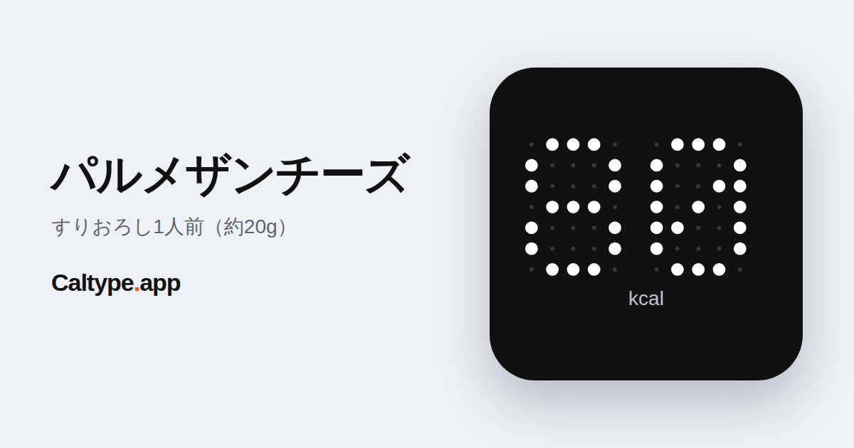 シェア: パルメザンチーズ
