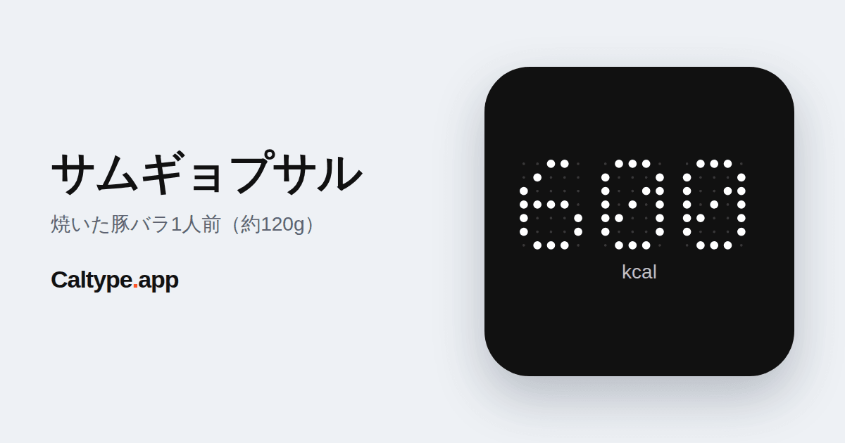 シェア: サムギョプサル