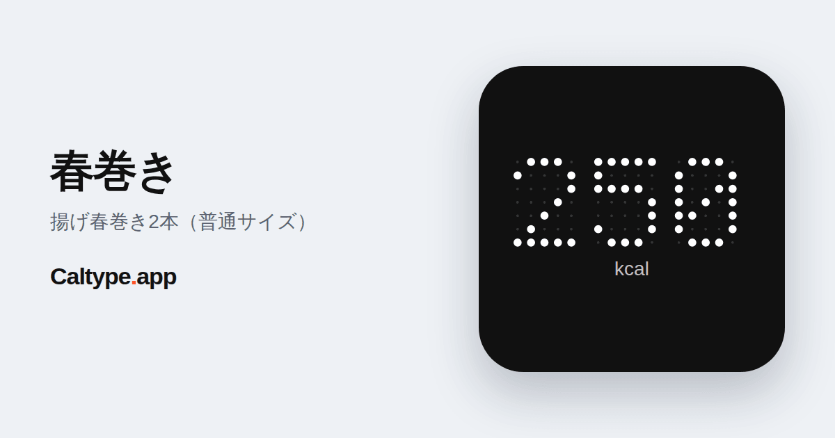 シェア: 春巻き
