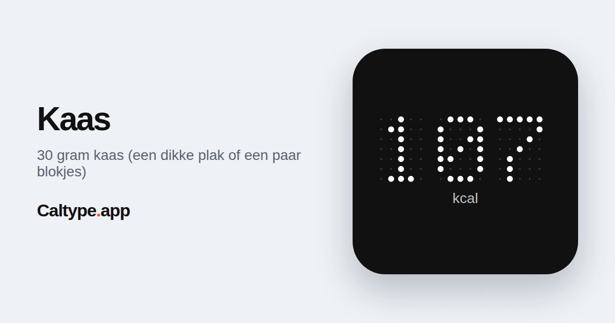 Delen: Kaas
