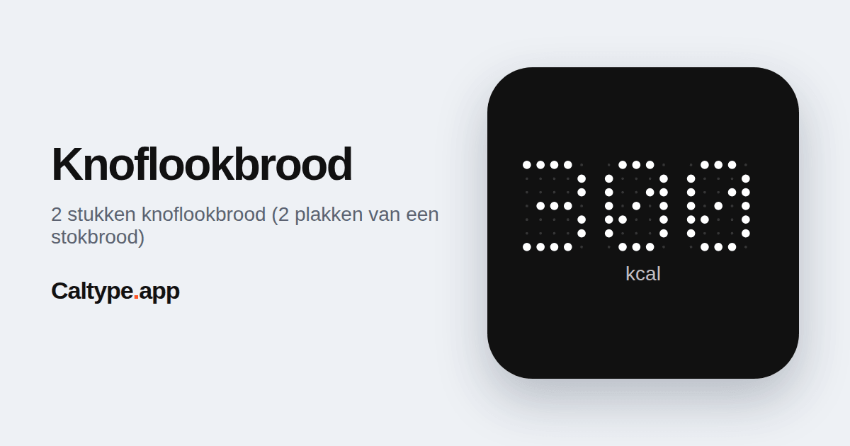 Delen: Knoflookbrood