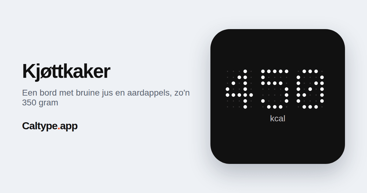 Delen: Kjøttkaker