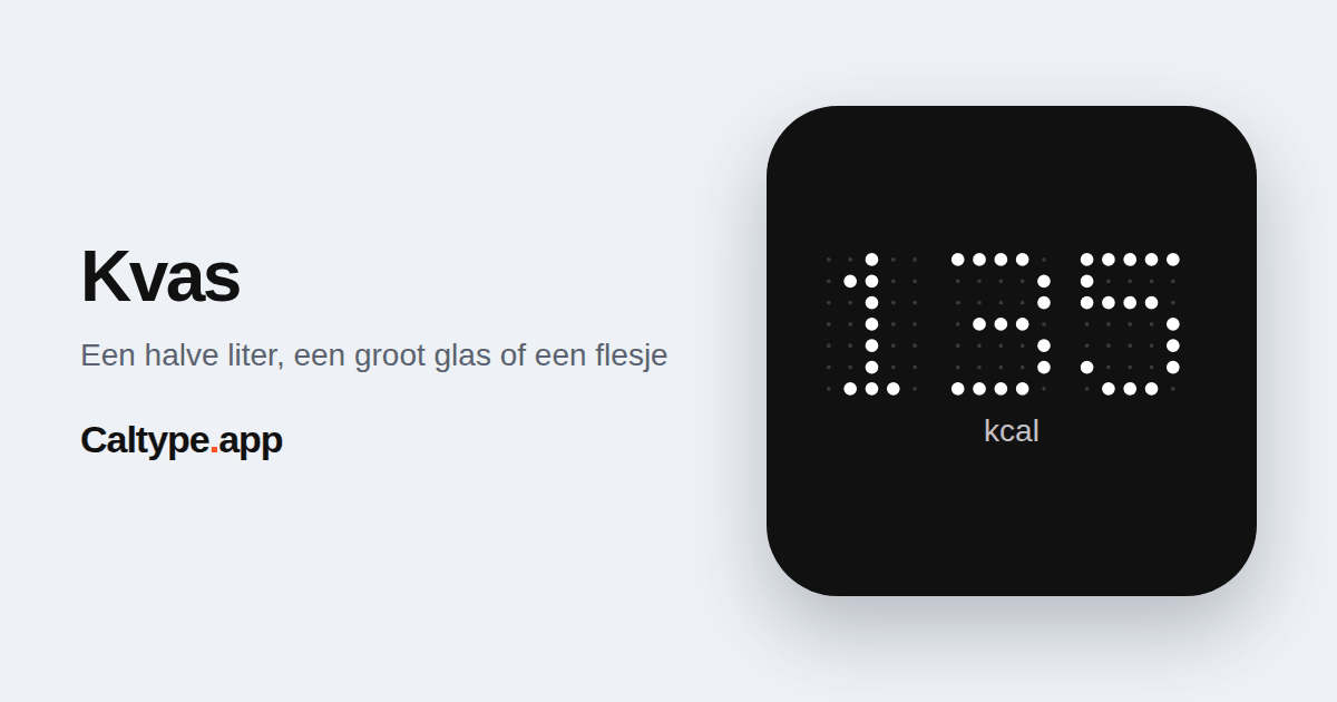 Delen: Kvas
