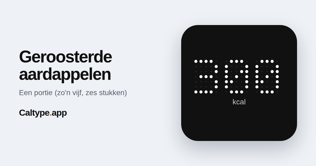 Delen: Geroosterde aardappelen