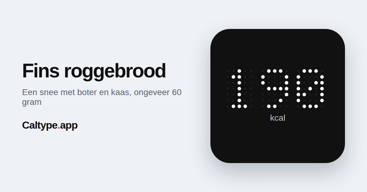 Delen: Fins roggebrood