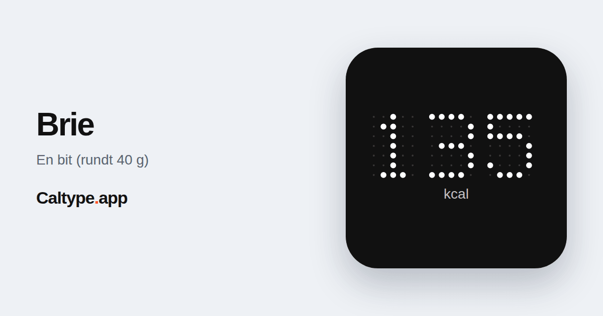Del: Brie