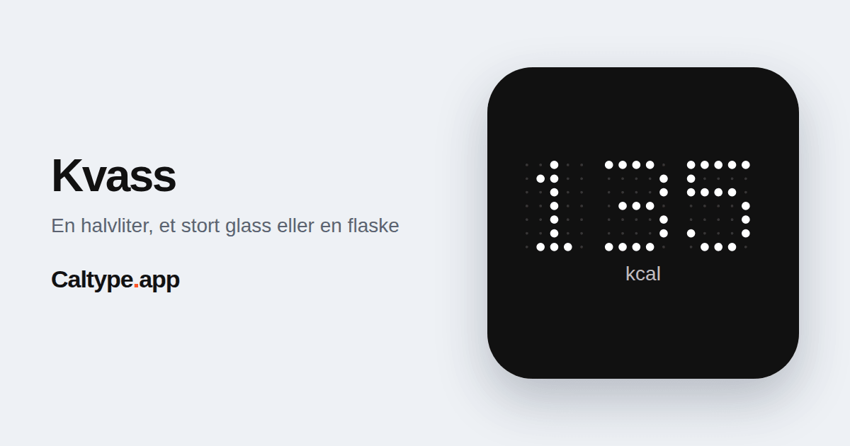 Del: Kvass