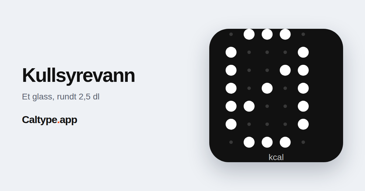 Del: Kullsyrevann
