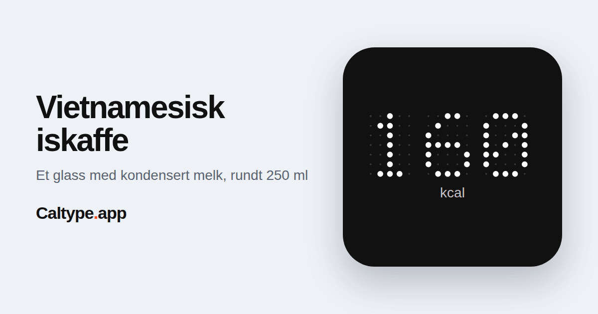 Del: Vietnamesisk iskaffe