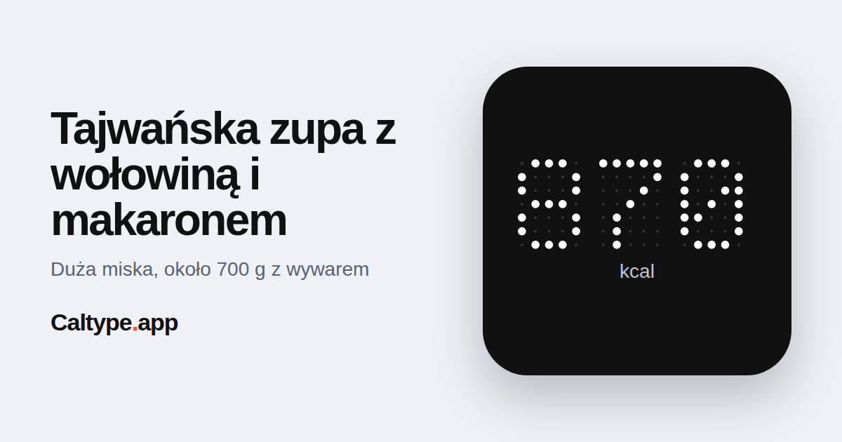 Udostępnij: Tajwańska zupa z wołowiną i makaronem