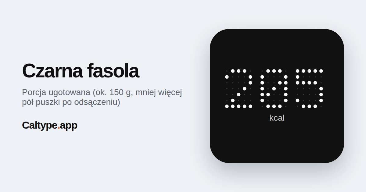 Udostępnij: Czarna fasola