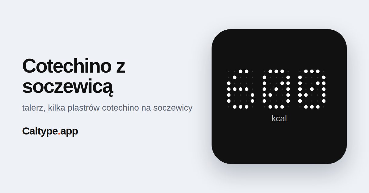 Udostępnij: Cotechino z soczewicą