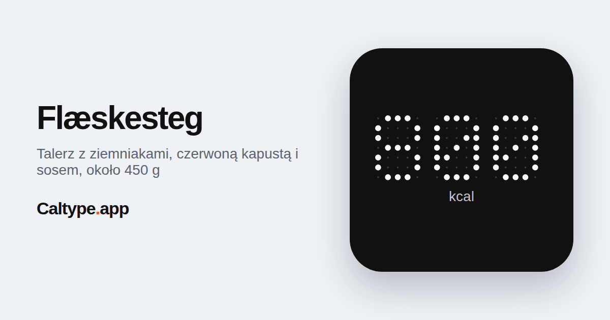 Udostępnij: Flæskesteg