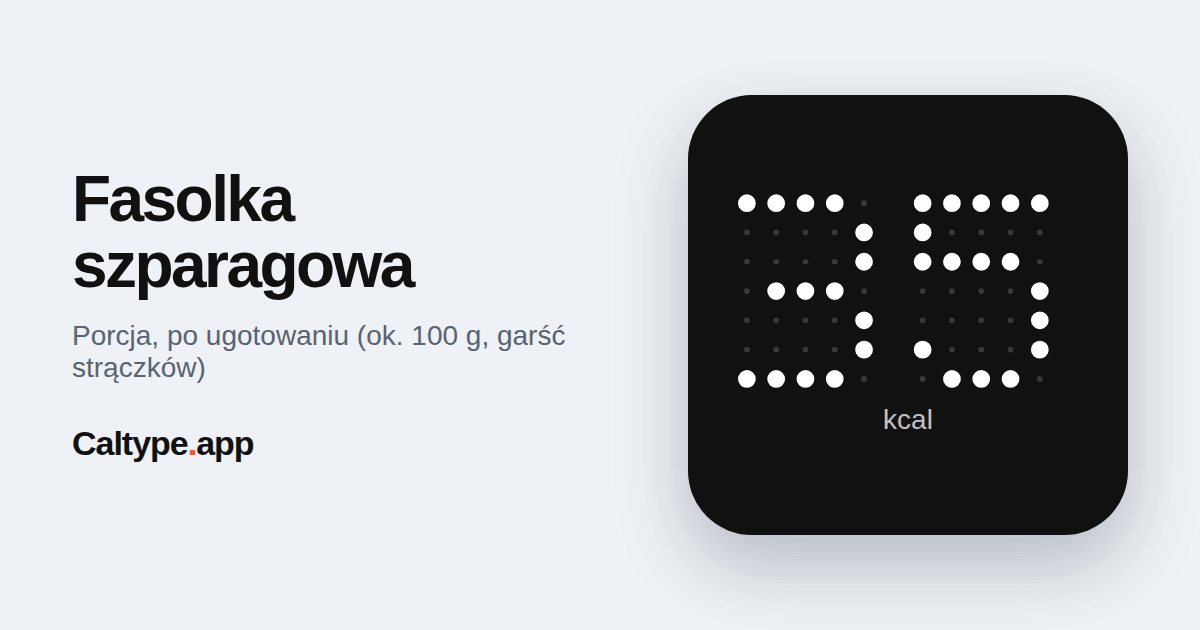 Udostępnij: Fasolka szparagowa