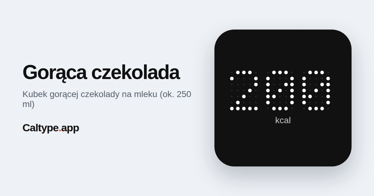 Udostępnij: Gorąca czekolada