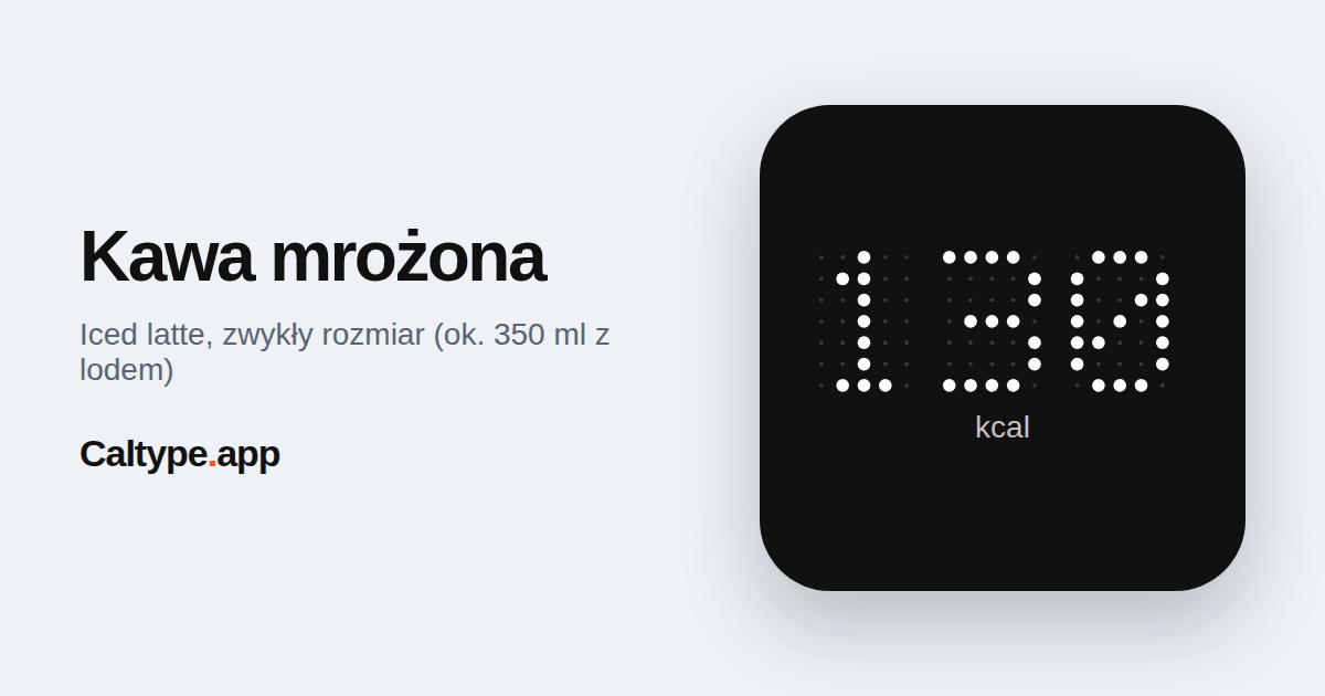 Udostępnij: Kawa mrożona