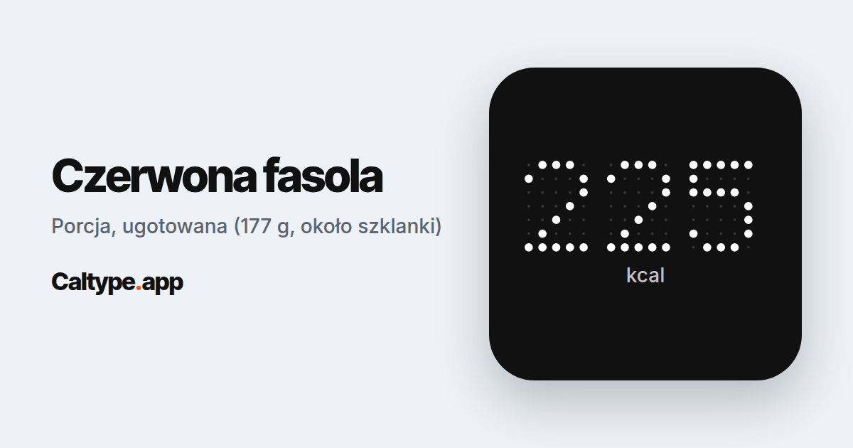 Udostępnij: Czerwona fasola