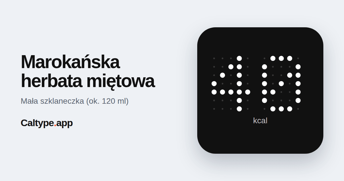 Udostępnij: Marokańska herbata miętowa