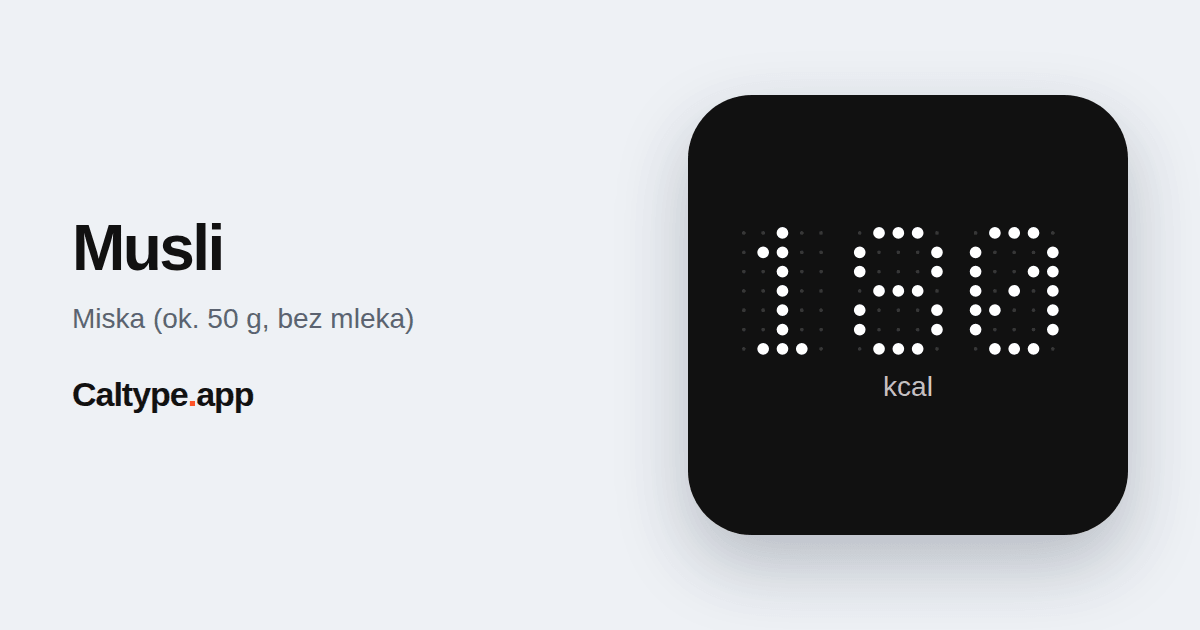 Udostępnij: Musli
