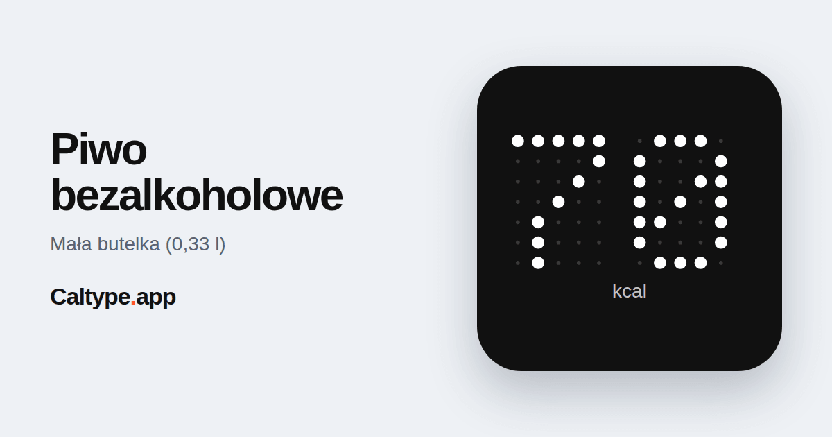 Udostępnij: Piwo bezalkoholowe
