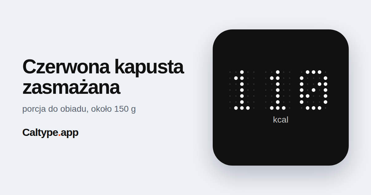 Udostępnij: Czerwona kapusta zasmażana