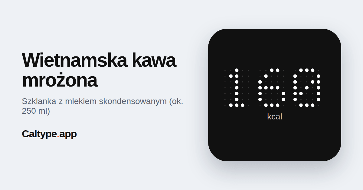 Udostępnij: Wietnamska kawa mrożona
