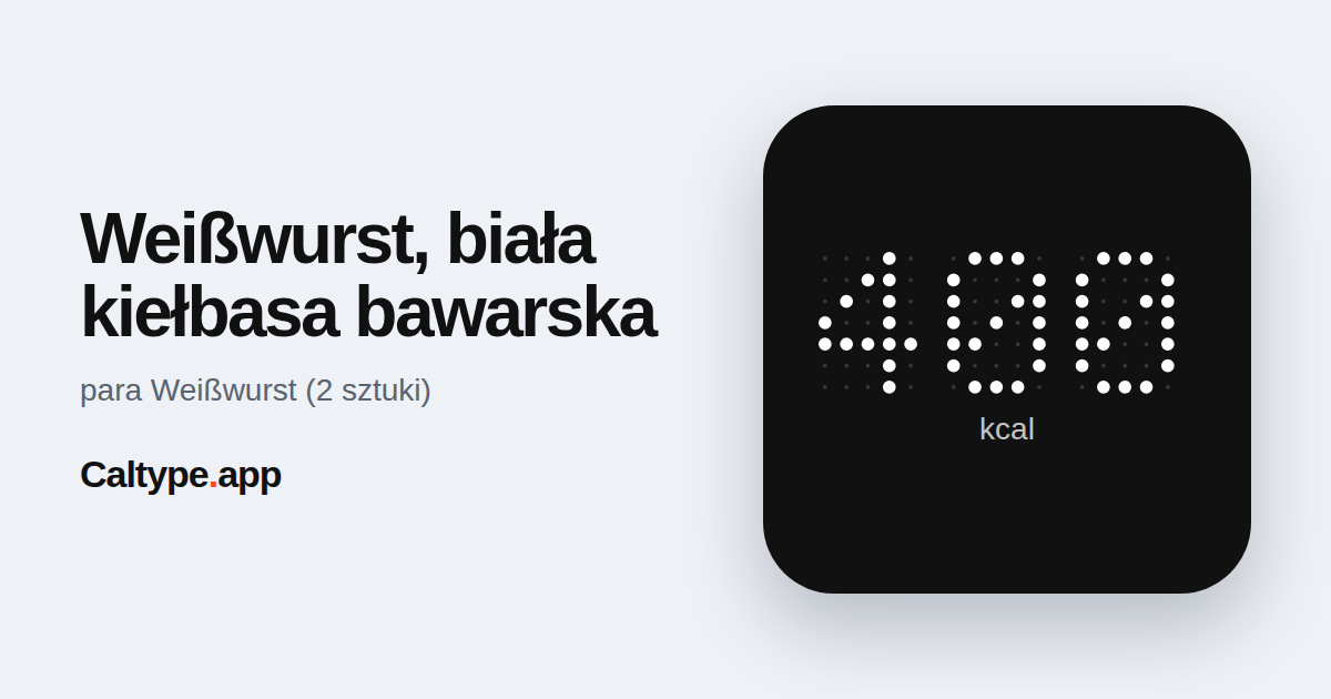 Udostępnij: Weißwurst, biała kiełbasa bawarska