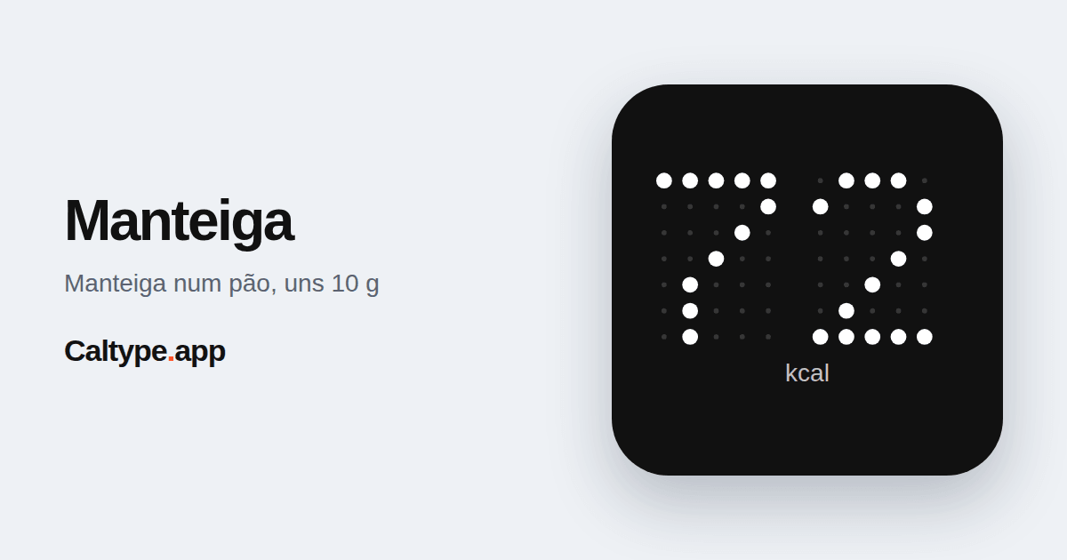 Compartilhar: Manteiga