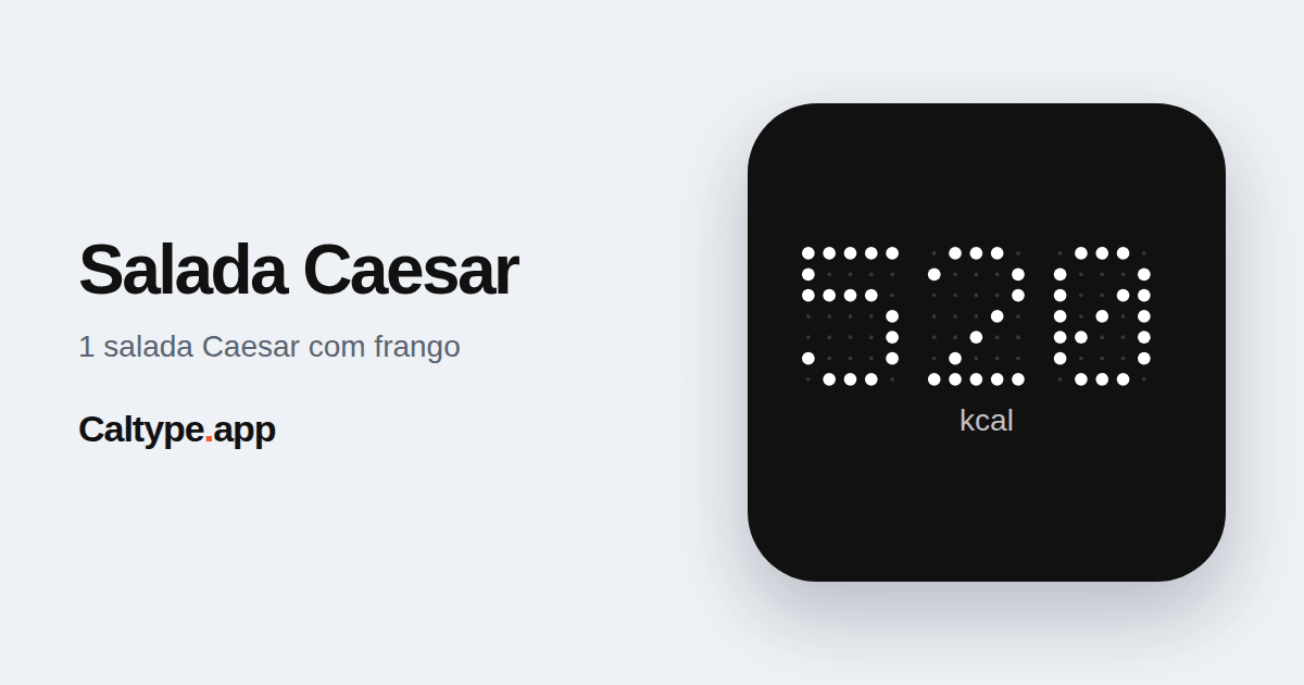 Compartilhar: Salada Caesar