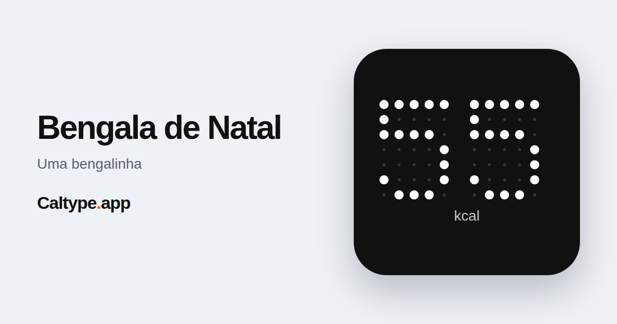 Compartilhar: Bengala de Natal