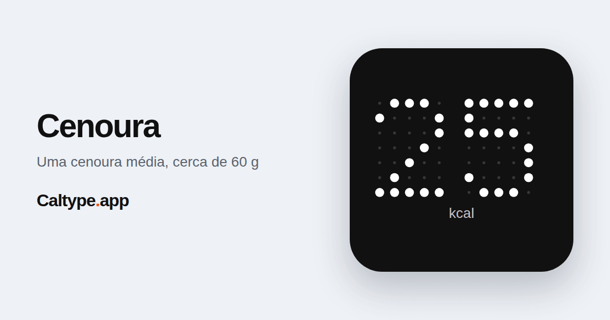 Compartilhar: Cenoura