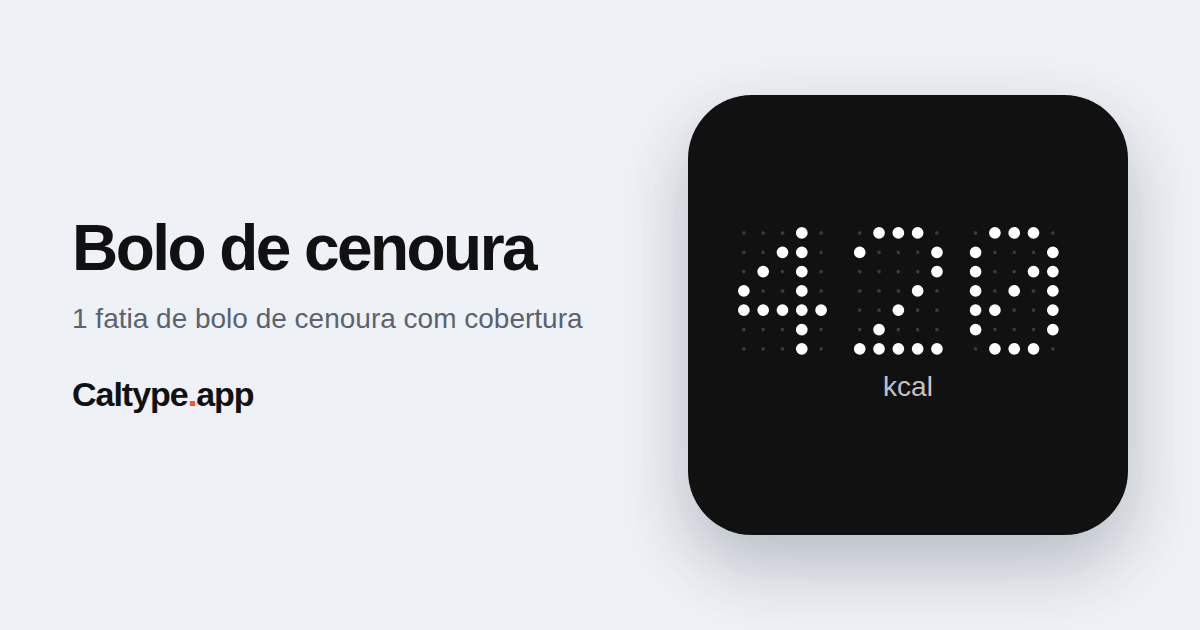 Compartilhar: Bolo de cenoura