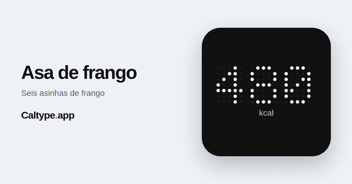 Compartilhar: Asa de frango