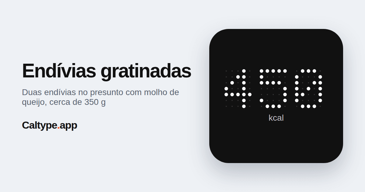 Compartilhar: Endívias gratinadas