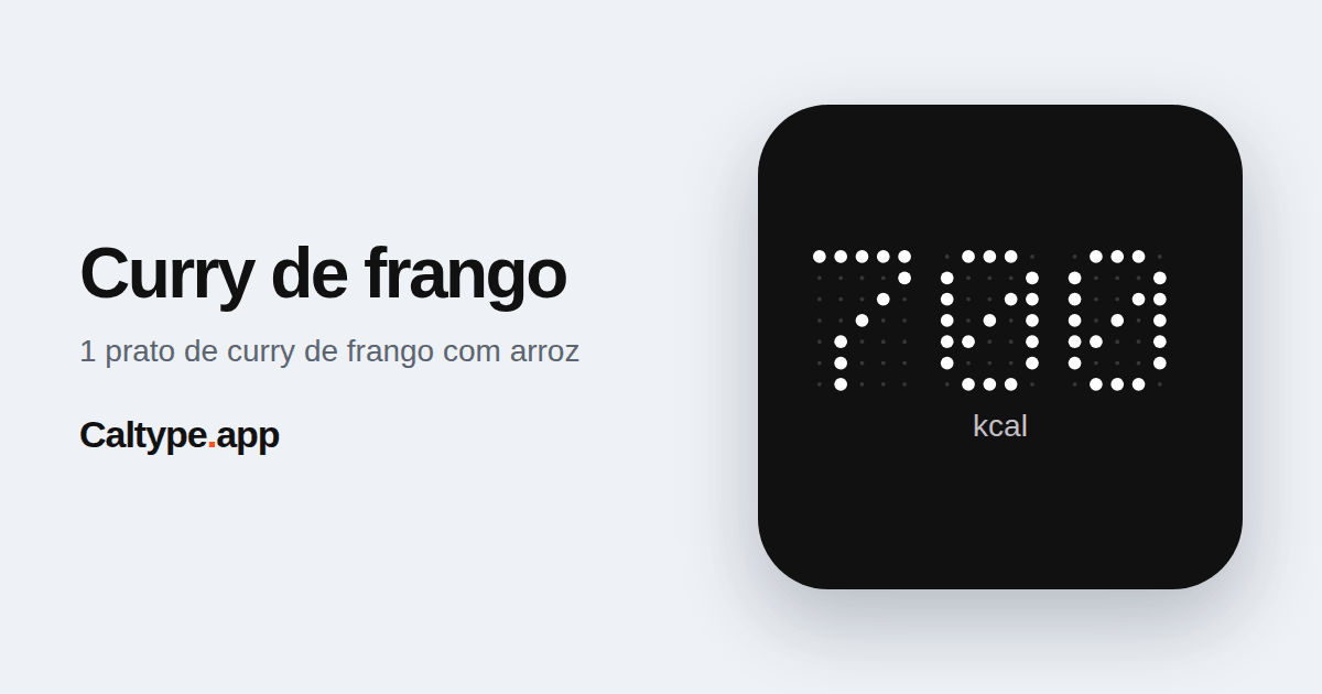 Compartilhar: Curry de frango