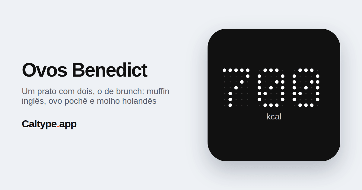 Compartilhar: Ovos Benedict