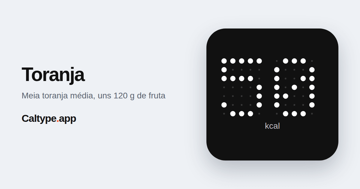 Compartilhar: Toranja