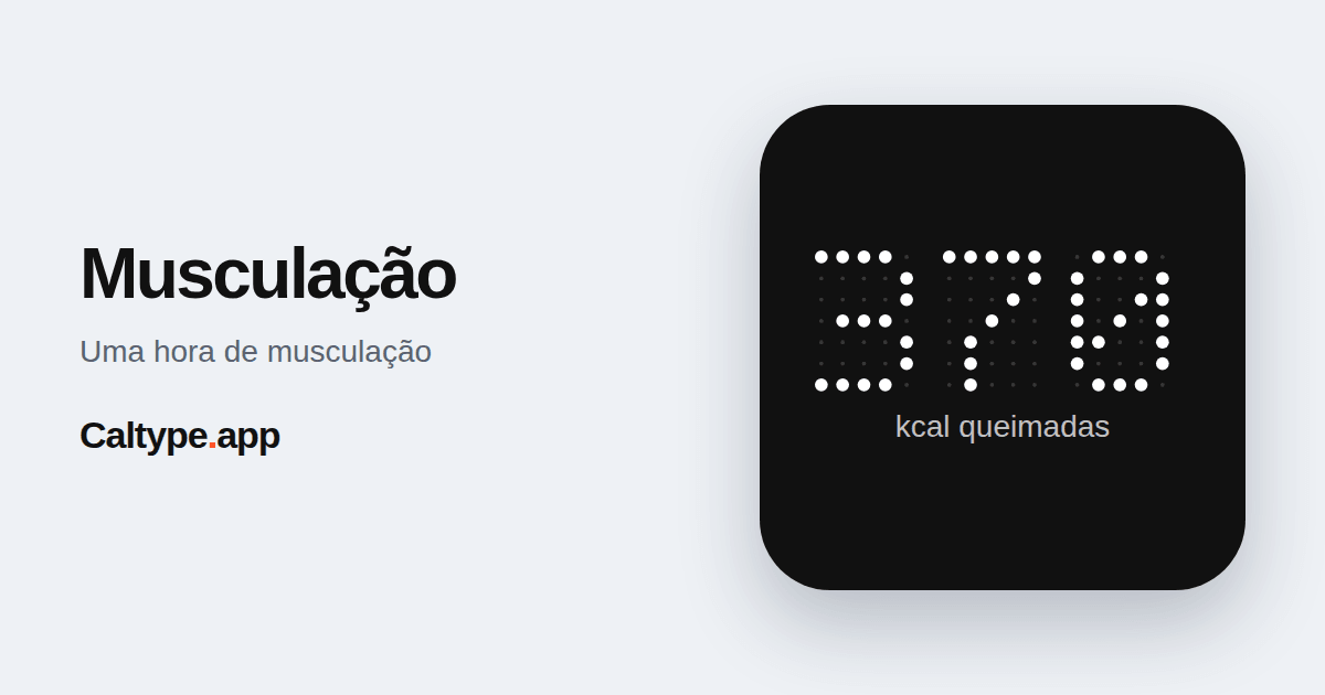 Compartilhar: Musculação